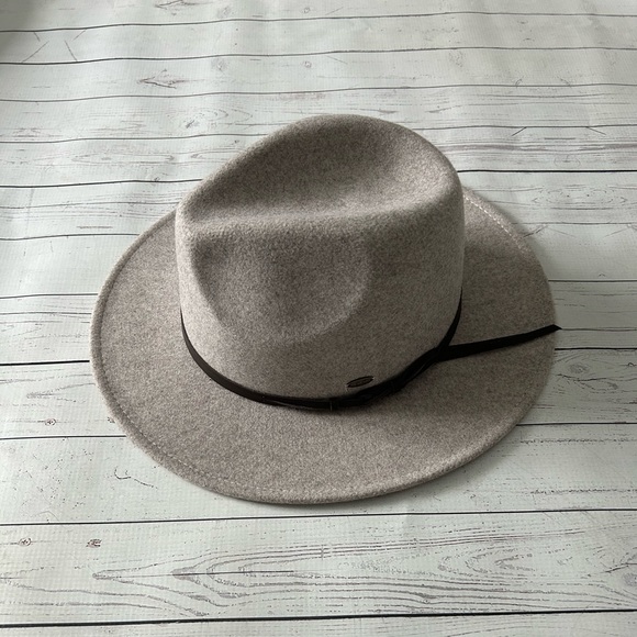 C.C Accessories - Taupe/Gray Felt Hat